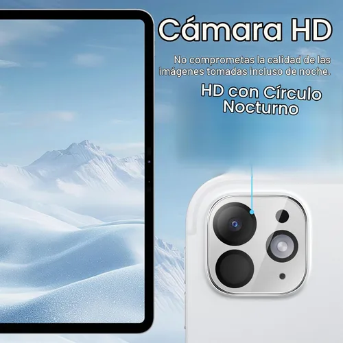 Vista 5 de JETech Protector de lente de cámara para iPad Pro 11"/13" M5/M4, paquete de 3