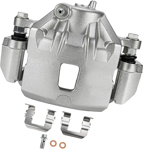 Vista 31 de cciyu Conjunto de pinza de freno trasera izquierda 18B4644A con soporte para Buick Rendezvous, para Chevy Venture, para Oldsmobile Silhouette
