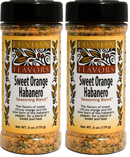 Vista 4 de Fusion Flavors Habanero de naranja dulce, 6 oz
