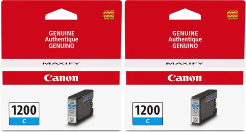 Vista 9 de Canon PGI-1200 Depósito de tinta cian original, compatible con impresoras MB2120, MB2720, MB2020 y MB2320