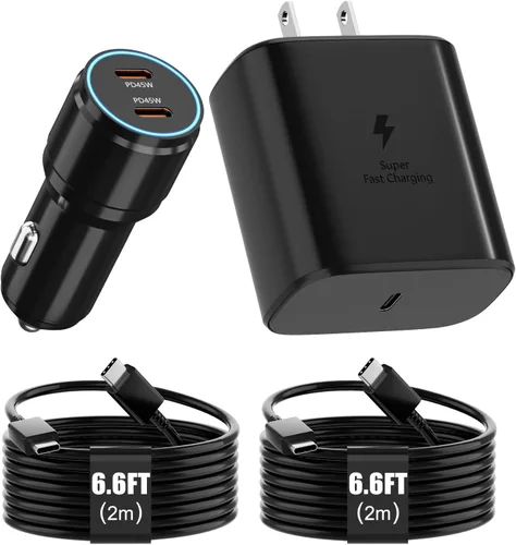 Vista 9 de Cargador súper rápido tipo C, cargador de pared USB C de 25W PD USB C
