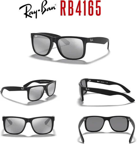 Vista 14 de Ray-Ban RB4165 JUSTIN Sunglasses For Men For Women+BUNDLE with ACCESSORY EYEWEAR KIT