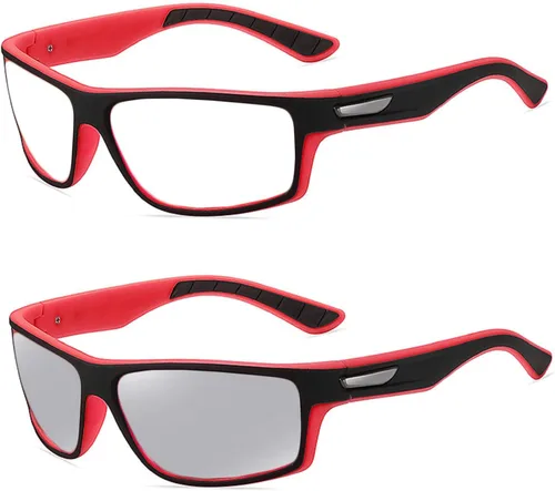 Vista 9 de Gafas de seguridad envolventes con lente completa y lectores fotocrómicos para deportes y aumento para leer de seguridad para hombres y mujeres