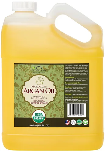 Vista 6 de US Organic Aceite de semilla de uva, 128 oz (1 galón)