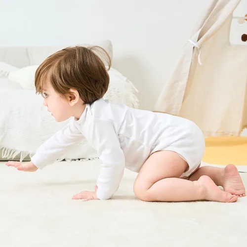 Vista 20 de pureborn Mameluco de algodón súper suave para bebés niños y niñas de 0 a 24 meses