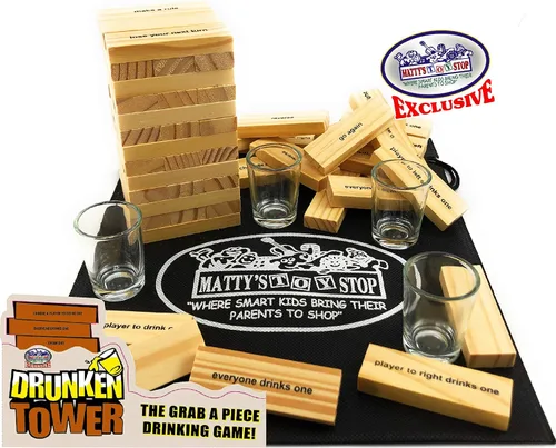 Vista 2 de Juego de beber "Grab a piece" con bolsa de almacenamiento
