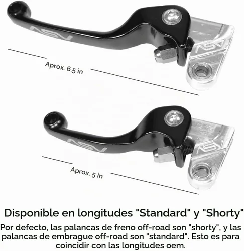 Vista 4 de ASV - Palanca de embrague irrompible F2 Quad ATV w/Perch # CD F206SX - Negro