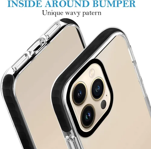 Vista 3 de Funda personalizada para iPhone 15 Pro, collage de fotos personalizada de múltiples imágenes, resistente a los impactos, suave funda protectora