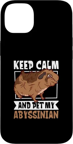 Vista 15 de iPhone 16 Pet my Abyssinian Guinea Pig Case