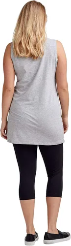 Vista 3 de ellos Camiseta sin mangas para mujer, talla grande