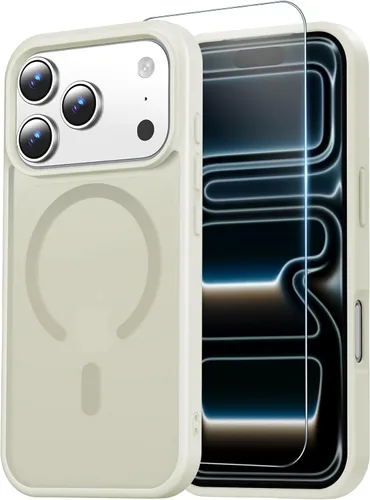 Vista 19 de Funda transparente para iPhone 11 con protector de pantalla, compatible con Magsafe, antiamarilleo, protección de grado militar, a prueba de golpes