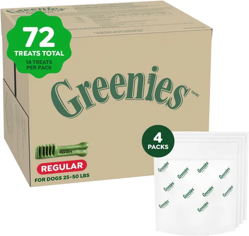 Vista 14 de Greenies - Golosinas dentales regulares para perros, sabor original de pollo, 3