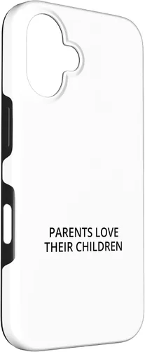 Vista 3 de Parents love their children Case for iPhone 16
