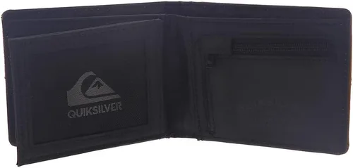 Vista 3 de Quiksilver Cartera cosida para hombre, Rubber