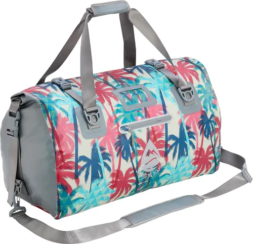 Vista 17 de Skog Å Kust Duffelsak - Bolsa de lona impermeable resistente para deportes, viajes y más, tamaños de 40, 60 y 90 litros, Negro, Deportivo/resistente