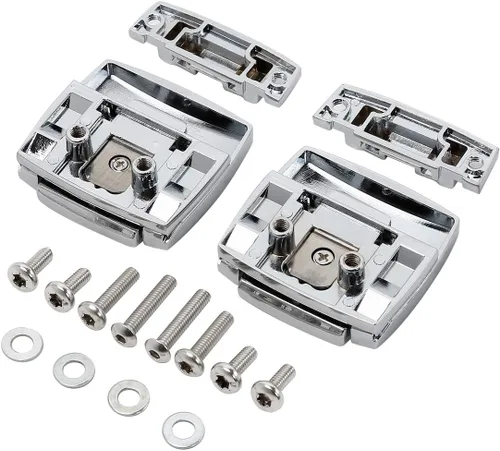 Vista 6 de TCT-MOTORPARTS Pestillos de equipaje Tour para Harley 1980-2013 touring Street Electra Road Glide Ultra Classic