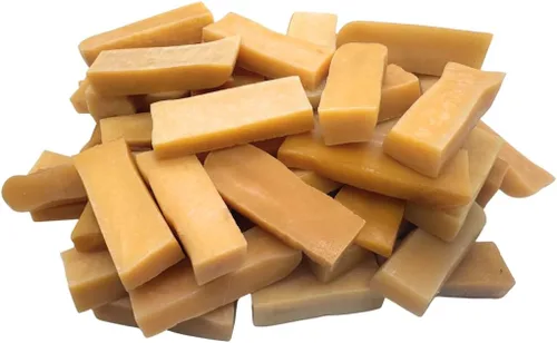 Vista 22 de Masticables prémium de queso de yak para perros del Himalaya - Masticables naturales de yak para perros grandes y pequeños - Masticables de leche