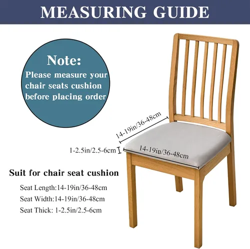 Vista 2 de Fundas elásticas de terciopelo para asiento de silla de comedor, 2 piezas, fundas protectoras de asiento suaves para sillas de comedor, fundas Negro