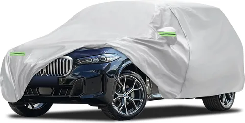 Vista 31 de Migaven Car Cover Custom Fit for Jeep Wrangler 2 Door 1987-2026 JK JL CJ YJ TJ, Waterproof Rain Sun Protection with Door Zipper & Inner Cotton