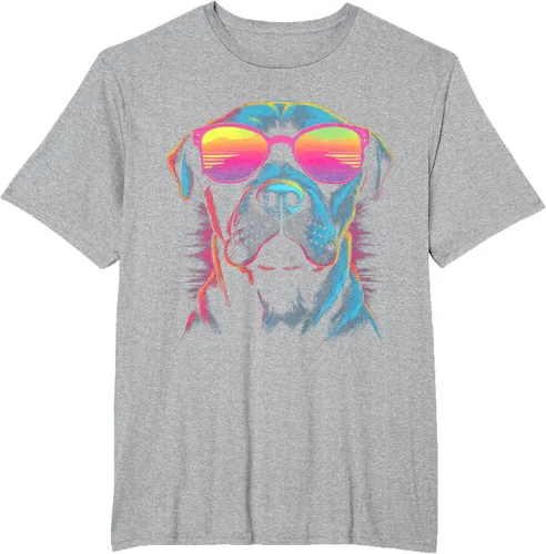 Vista 36 de Pit Bull Mom Dog Lover Colorido Artistic Pitbull Owner - Camiseta para mujer, Negro