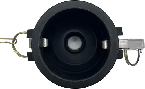 Vista 2 de 275 330 galones IBC Tote Fittings Adaptador de drenaje de tanque de asas IBC para manguera de jardín Camlock Manguera de agua de jardín Cerradura