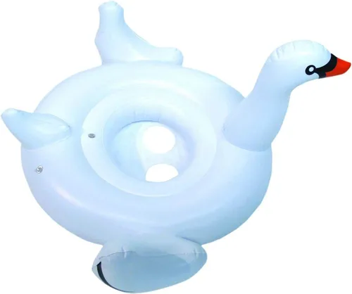 Vista 5 de Swimline Flotador inflable para asiento de bebé flamenco