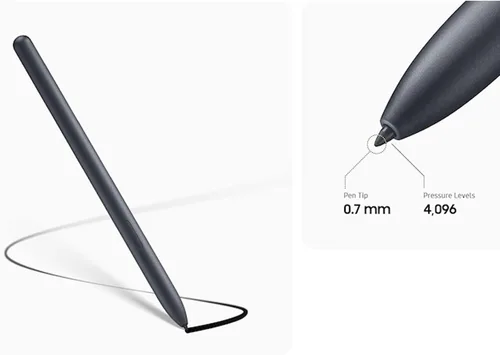 Vista 2 de Galaxy Tab S7 FE S Pen - Lápiz táctil de repuesto para Samsung Galaxy Tab S7 FE, Tab S7, SM-T730, SM-T733, SM-T736B Touch Pen (sin Bluetooth) +