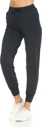 Vista 55 de Leggings Depot ActiveFlex Jogger - Pantalones de yoga para mujer con bolsillos Negro