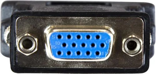 Vista 4 de StarTech.com cable adaptador de DVI a VGA H/M. DVI Macho a VGA hembra (Paquete de 10) Negro