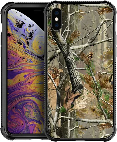 Vista 18 de Funda compatible con iPhone X/XS, diseño de bandera estadounidense de béisbol, TPU suave, a prueba de golpes, de vidrio templado, para iPhone X/XS