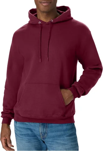 Vista 36 de Hanes Men's Hoodie - EcoSmart Fleece Hooded Sweatshirt for Men & Women - Midweight Fleece - Big & Tall Available