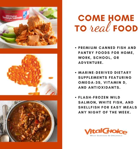 Vista 3 de Vital Choice MSC Suplemento dietético de aceite de krill antártico salvaje, 60 cápsulas blandas