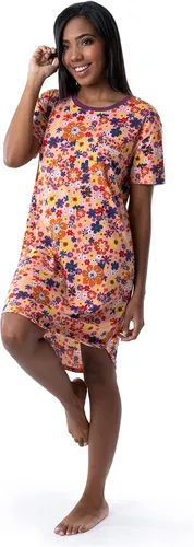 Vista 7 de Wrangler Camisa de dormir de manga corta con cuello redondo para mujer