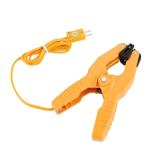 Vista 8 de Abrazadera de termopar, tubo de conector de Navidad PlasticHT-05 K Tipo Termopar Sensor Temperatura Tubo Abrazadera 1~3/8-40~392.0 °F