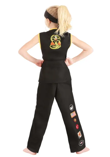 Vista 2 de Disfraz de Karate Kid Cobra Kai para Niñas Multicolor