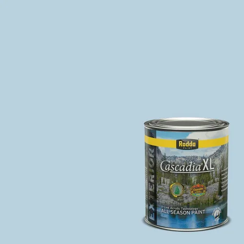 Vista 119 de Rodda Paint CASCADIA XL - Pintura satinada e imprimación para exteriores en uno, cuarto de galón, idea abstracta