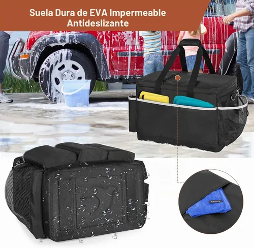 Vista 4 de HODRANT Bolsa de detalles extra grande con fondo duro de EVA impermeable