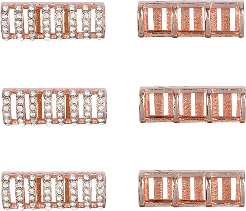 Vista 9 de Conectores de cuentas para la fabricación de correas de reloj (paquete de 3)