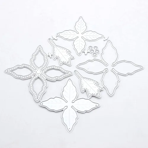 Vista 2 de KSCRAFT Plantillas de troqueles de corte de metal para álbumes de recortes, decoración en relieve, tarjeta de papel DIY
