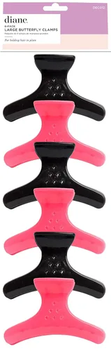 Vista 9 de Diane Frosty Butterfly Clips de colores surtidos, pequeños, 2.25