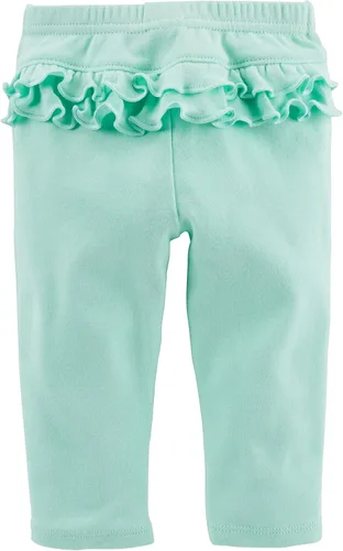 Vista 2 de Simple Joys by Carters Conjunto de 6 piezas para bebé niña manga corta y larga y pantalones
