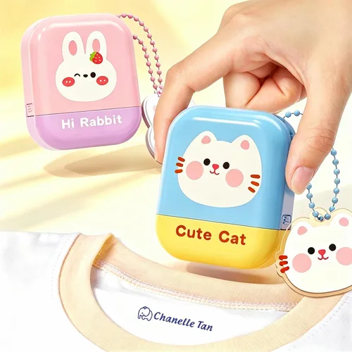 Vista 2 de Sello de nombre personalizado para ropa infantil