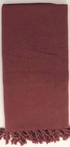 Vista 12 de Bersuse Toalla turca 100% algodón Zuma lavado a la piedra, 33 x 66 pulgadas, antracita