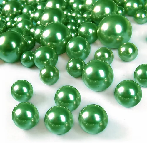 Vista 16 de 160 perlas para relleno de jarrón, perlas de maquillaje sin agujero, para soporte de brochas para decoración del hogar, boda, 10/14/20 (champán)