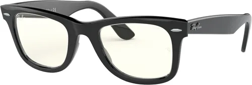 Vista 100 de Ray-Ban Rb2140f Gafas de sol cuadradas originales Wayfarer Low Bridge Fit