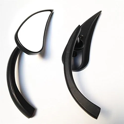 Vista 5 de Mini espejo retrovisor estilo garra para Harley Street Sports Cruiser Chrome nuevo
