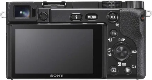 Vista 3 de Sony Alpha Cámara sin espejo A6100 con lente de zoom de 16-50 mm, negro (ILCE6100L/B)