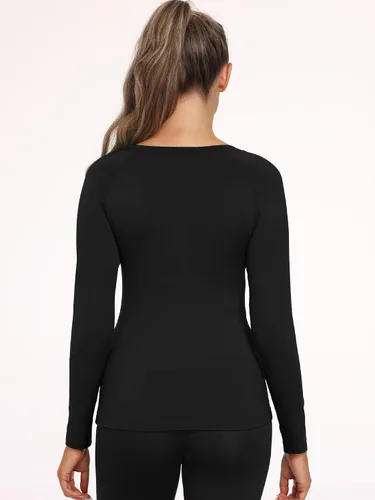 Vista 38 de CADMUS Paquete de 1 o 3 camisetas de entrenamiento de manga larga para mujer, camiseta de compresión de ajuste seco para correr