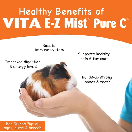 Vista 4 de Oasis Suplemento de niebla Pure C Vita E-Z de conejillo de indias, 2 onzas