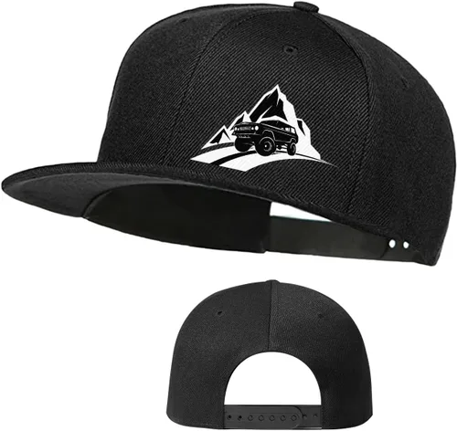 Vista 10 de Sombreros de Jesucristo para hombre, gorra de visera plana para hombre, mochila negra a presión, gorra de béisbol negra